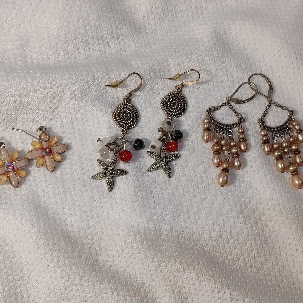 Earrings Set 3 Various Styles